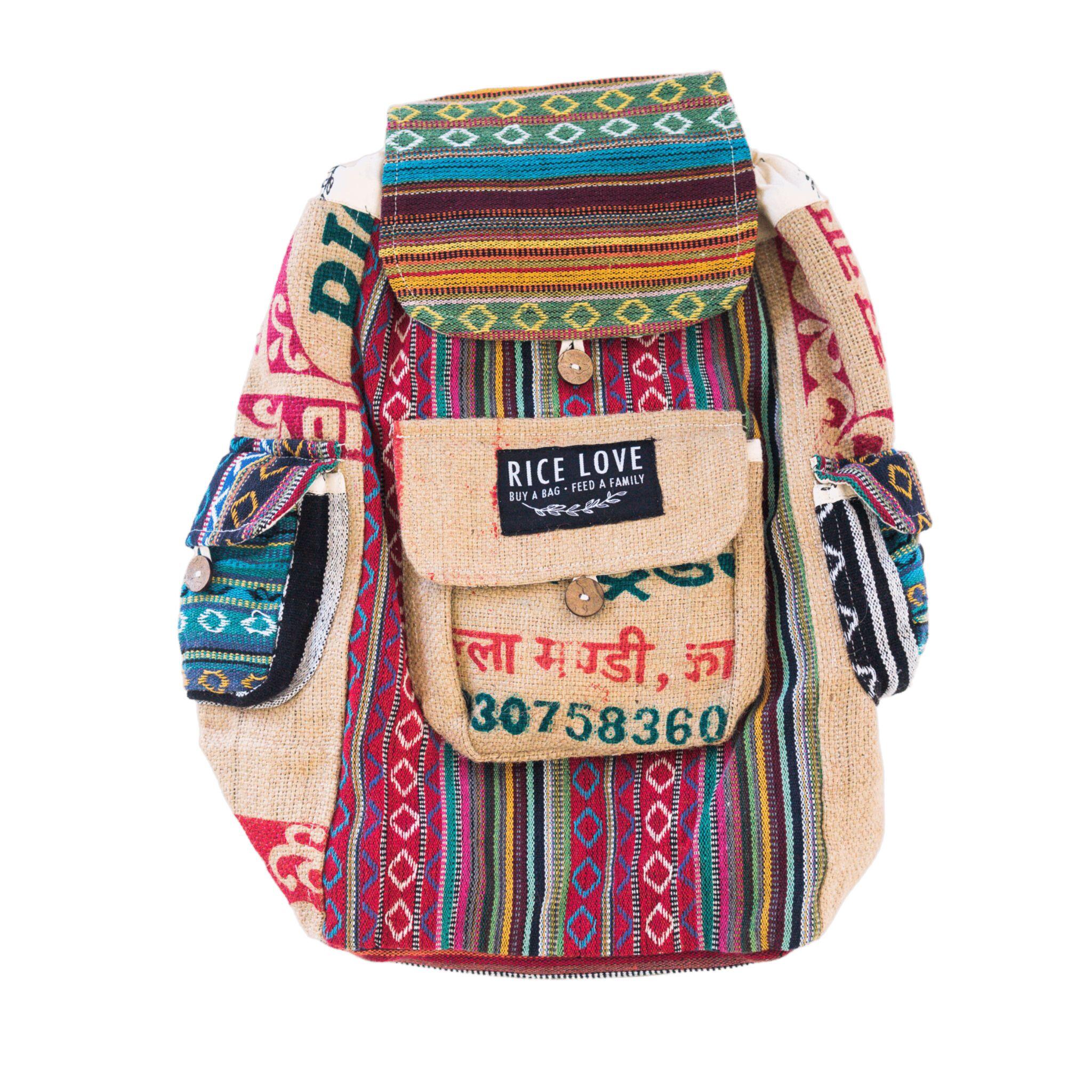 Recycled Travel Backpack Jaipur