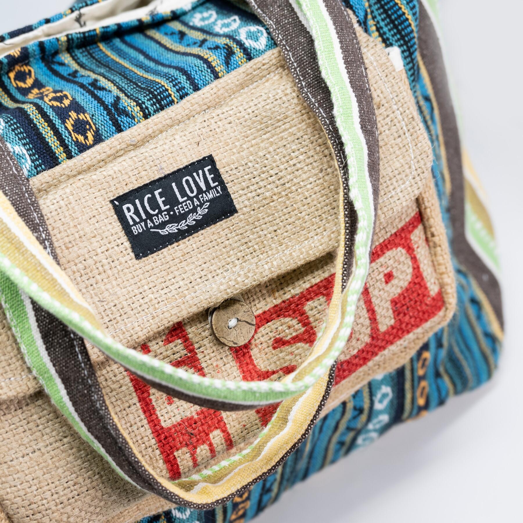 Recycled Travel Tote Goa