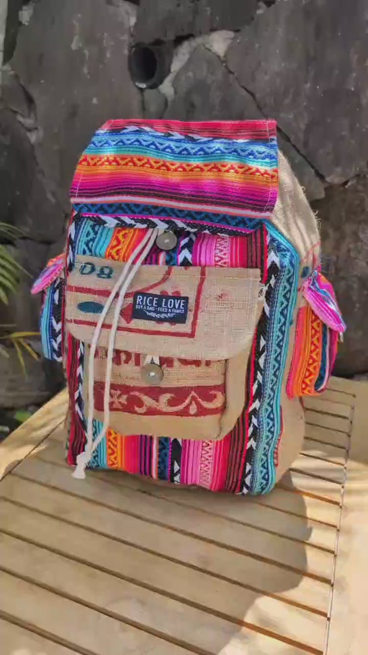 Recycled Travel Backpack Delhi