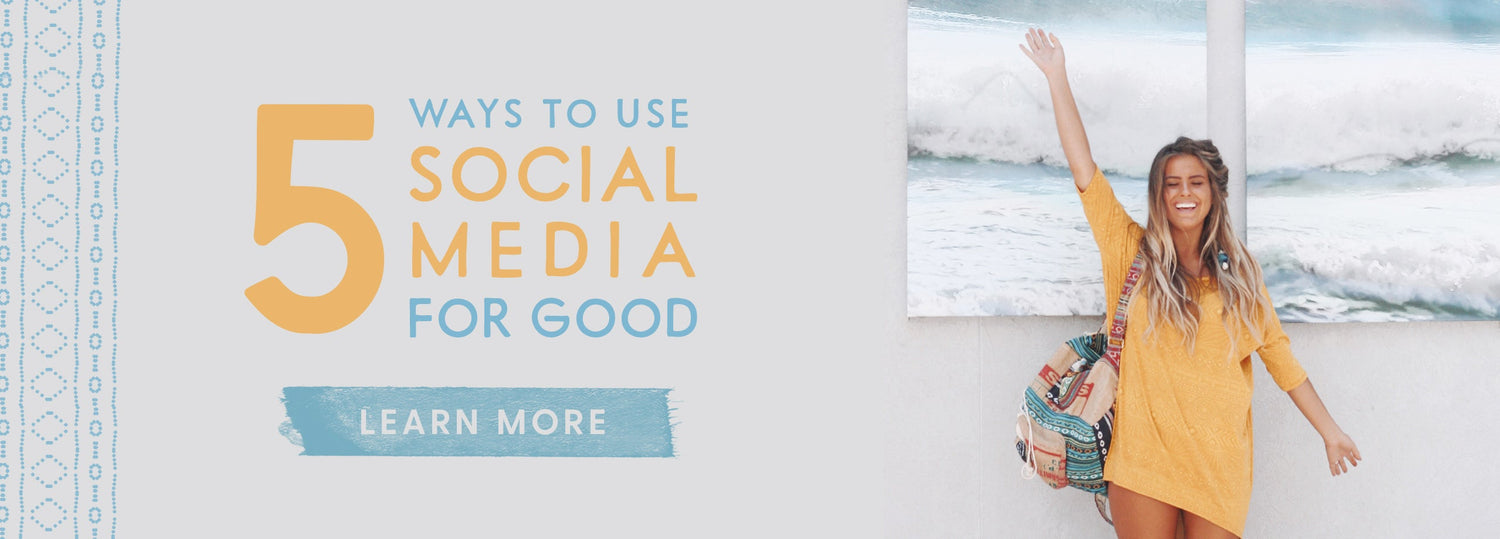 5 Ways to Use Social Media for Good - Rice Love