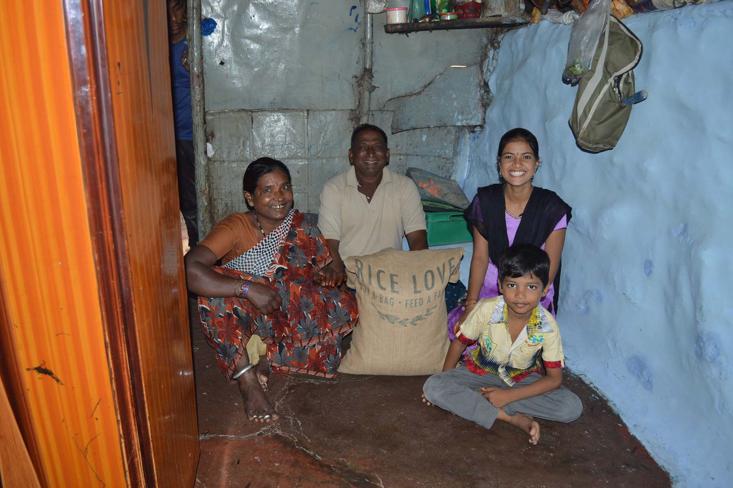 Abayagalla Dargaiah Family #307 - Rice Love