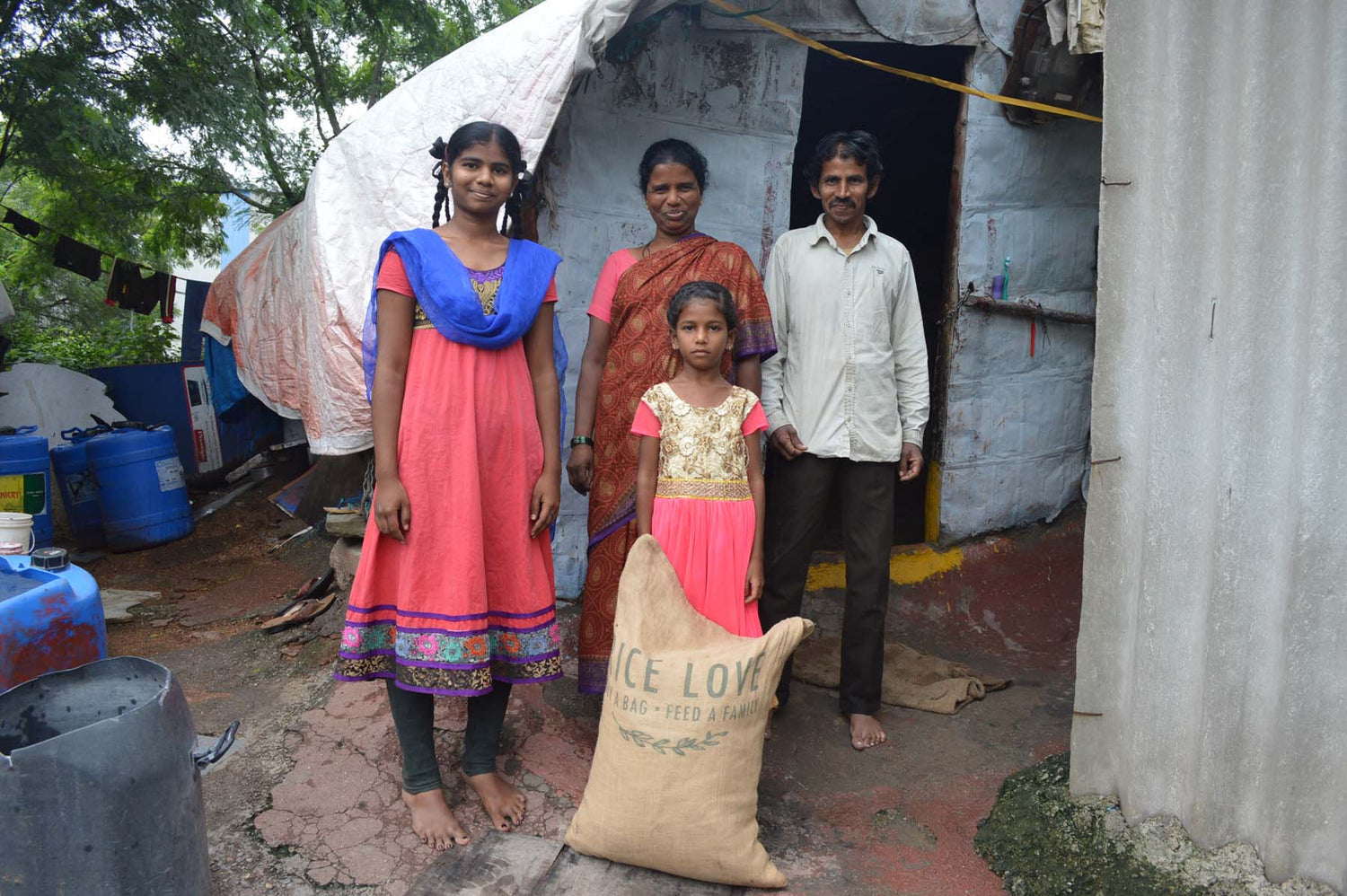 Abayagalla Lazar Family #590 - Rice Love