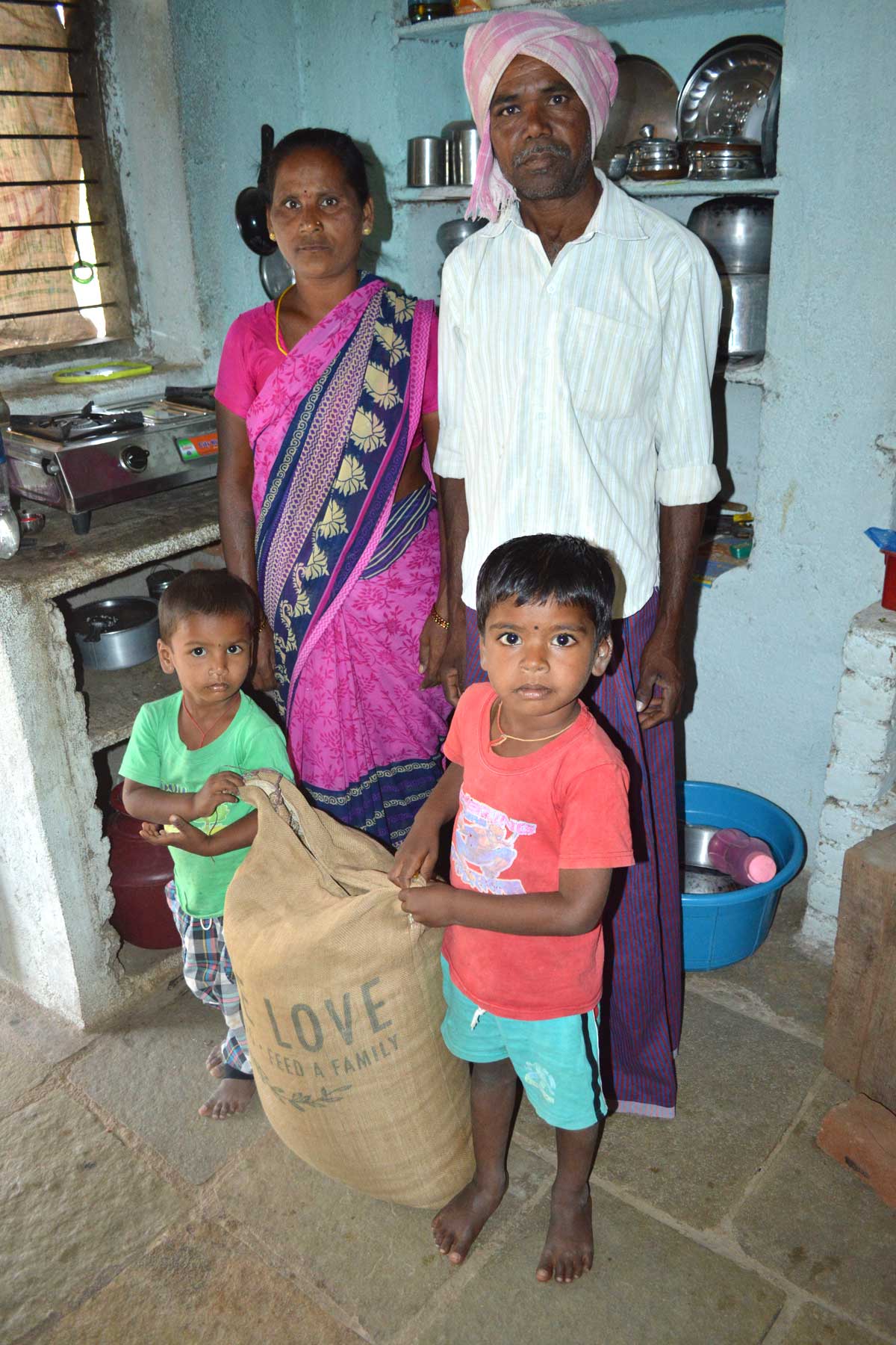 Ailaiah Chandupatla Family #606 - Rice Love