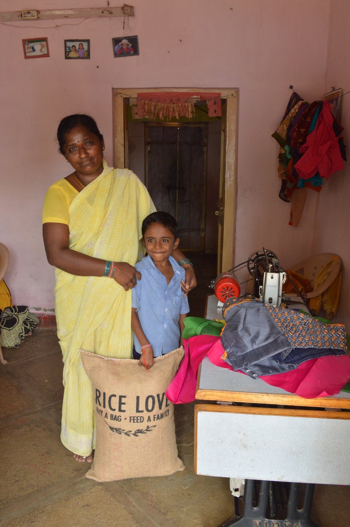 Ailapuram Anita Family #1357 - Rice Love