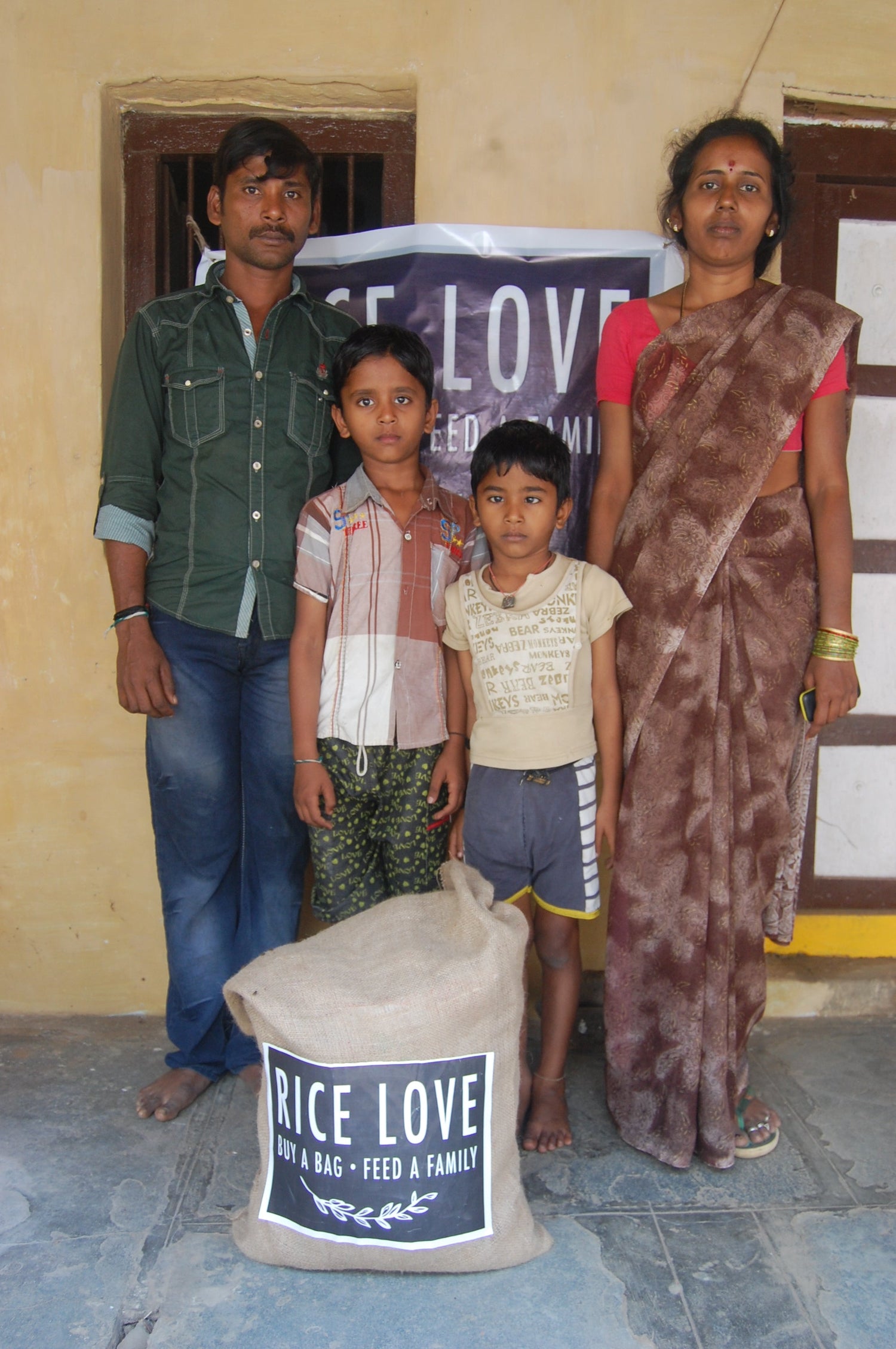 Ainaparthy Posaiah Family #1573 - Rice Love
