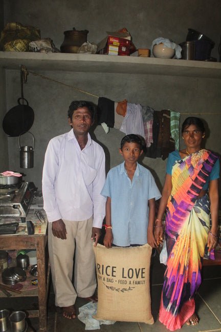 Akenapally Kumaraswamy Family #1390 - Rice Love