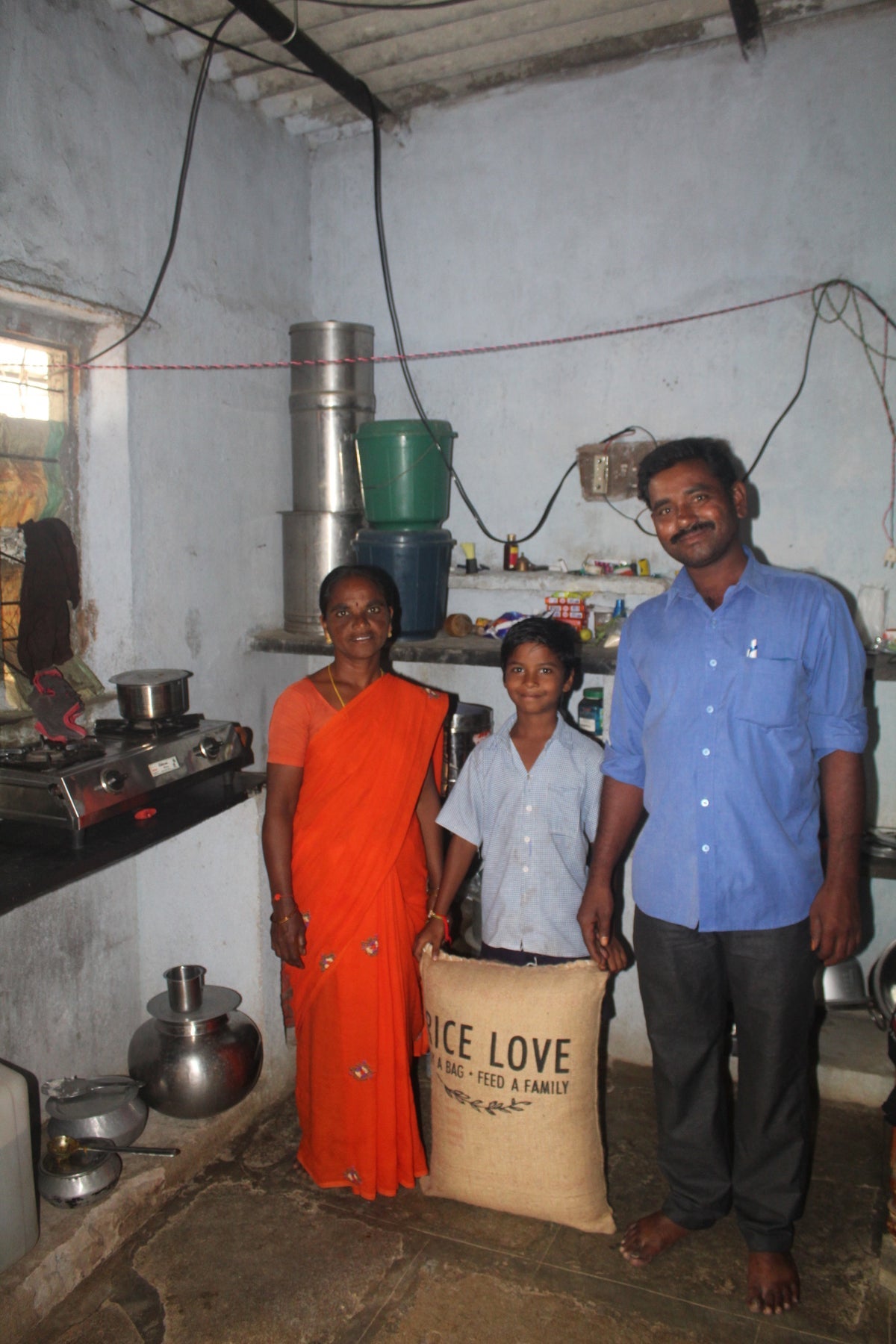 Akenapally Tirupati Family #1364 - Rice Love