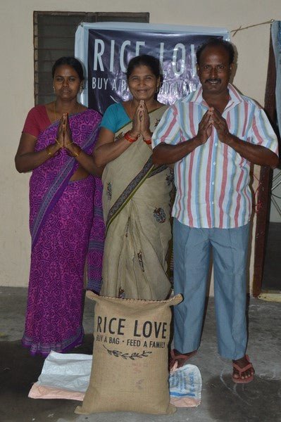Akhilaiah Teku Family #1882 - Rice Love