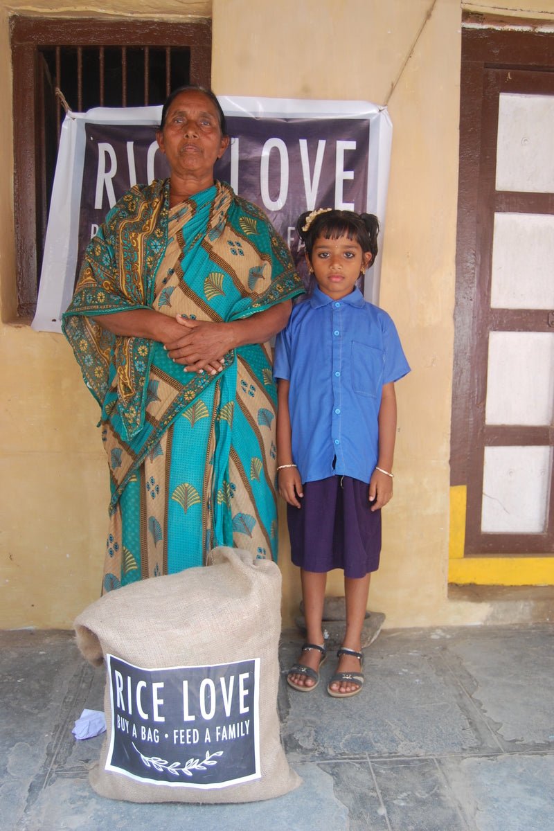 Akkara Nagaratnamma Family #1584 - Rice Love