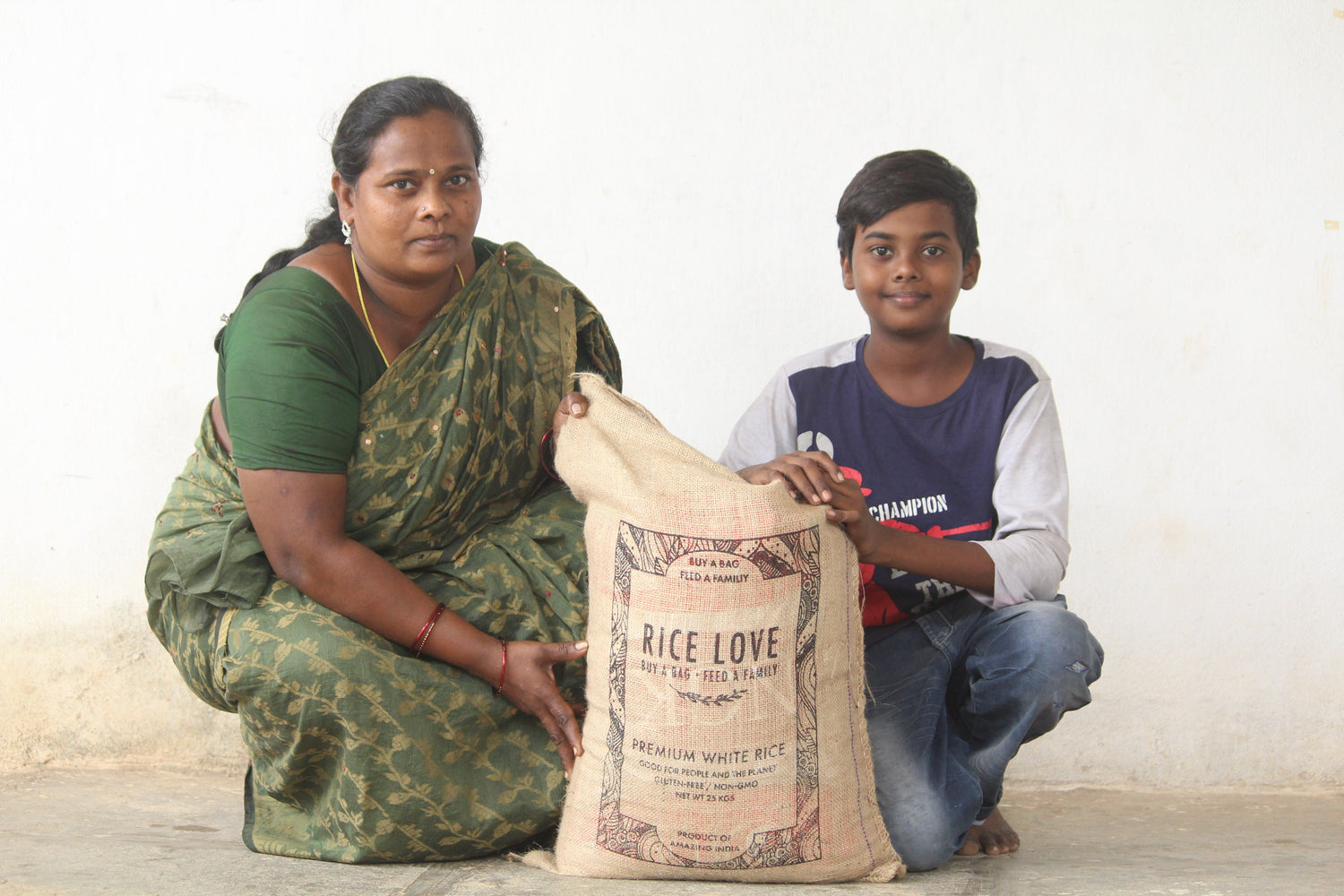Amaravathi Kolluri Family #2942 - Rice Love