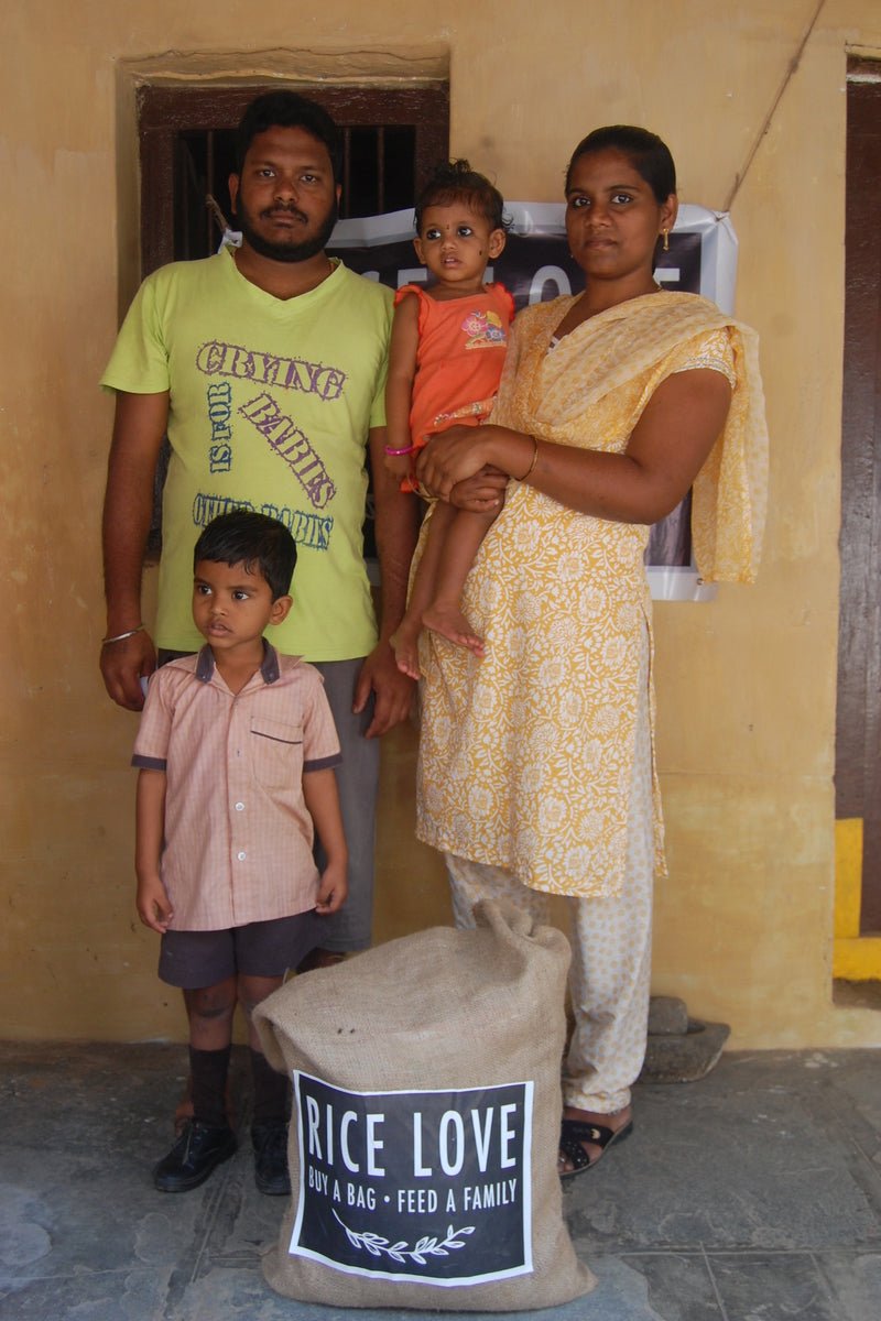 Ambati Vasukumar Family #1579 - Rice Love