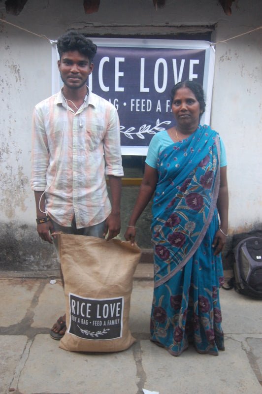 Anand Laxmi Nalla Family #1740 - Rice Love