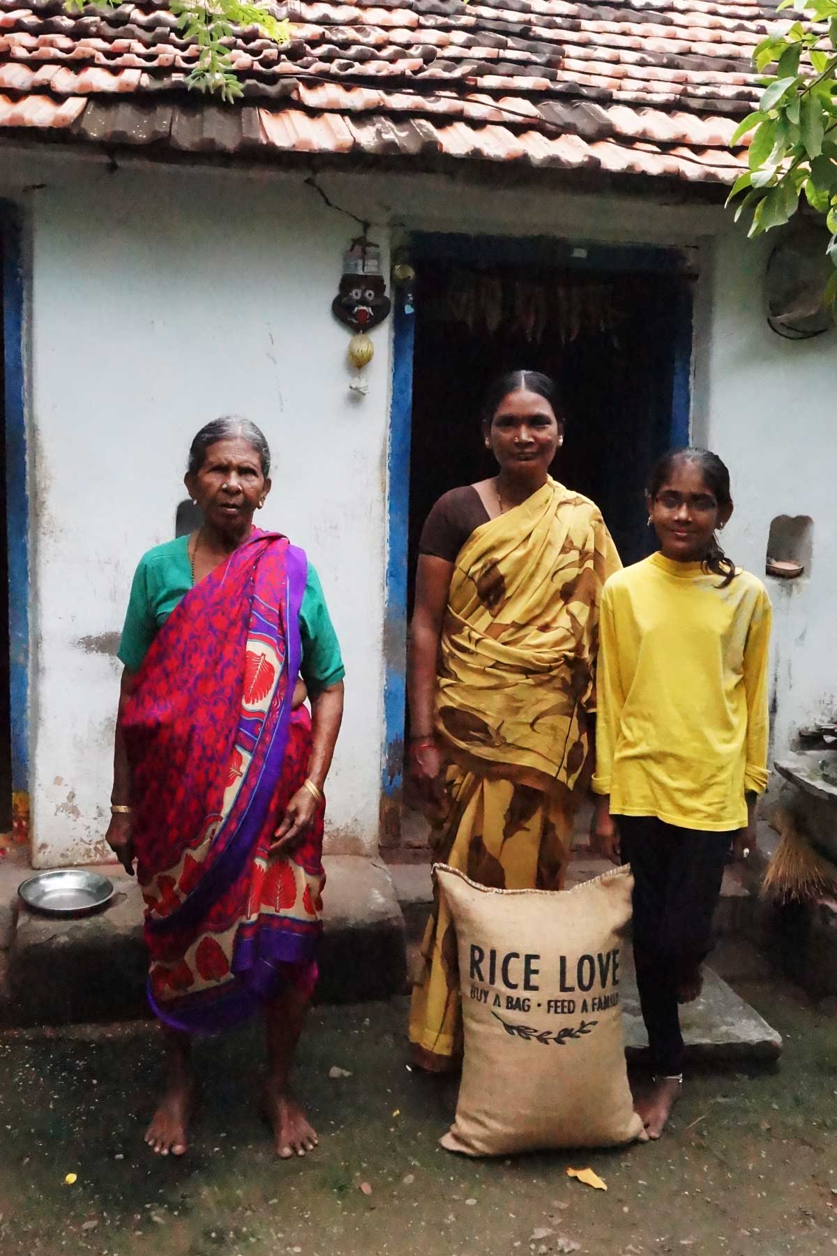 Anitha Porandla Family #2085 - Rice Love