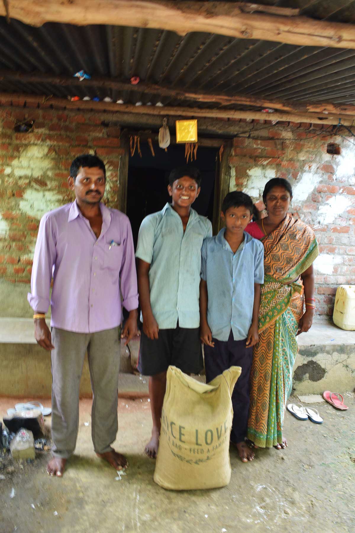 Anjaiah Muppu Family #401 - Rice Love