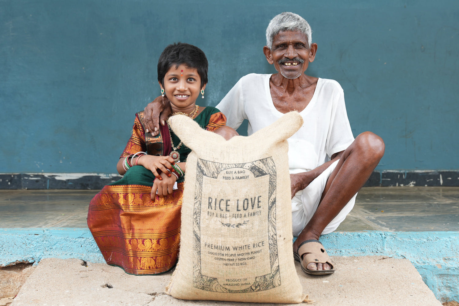 Anjaneyulu Basavaraju Family #3487 - Rice Love