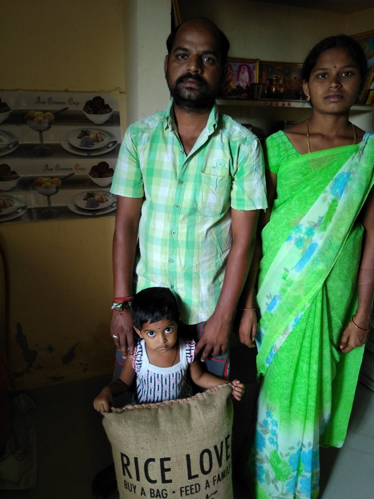 Anjaneyulu Dagya Family #1503 - Rice Love
