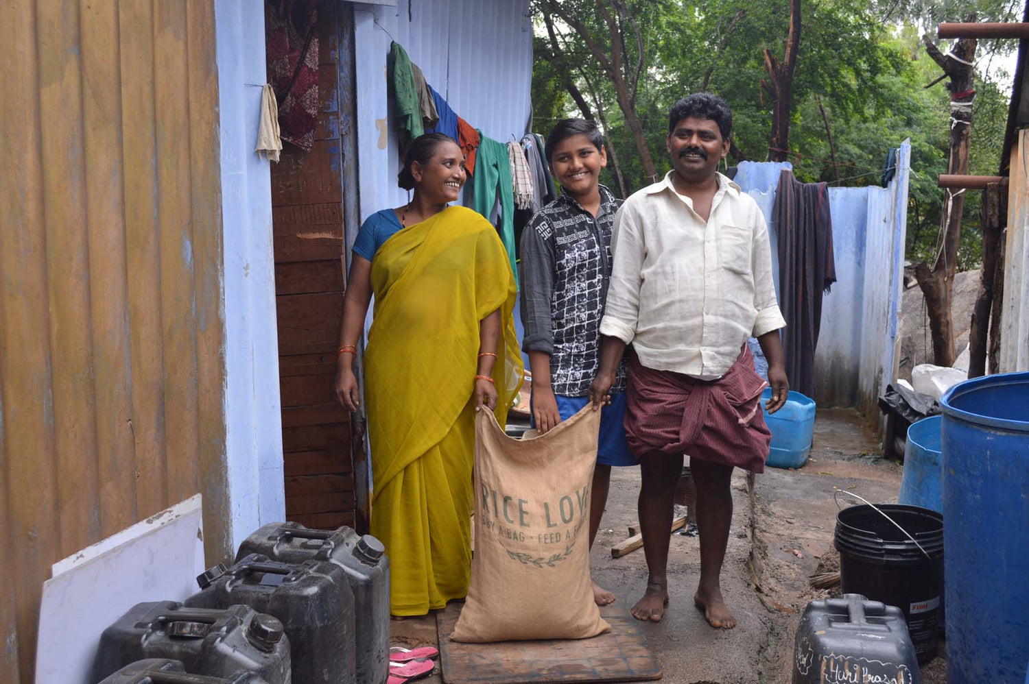 Anjaneyulu Family #292 - Rice Love