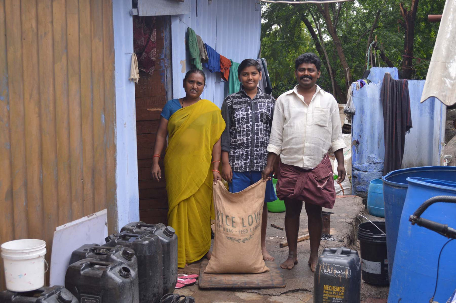 Anjaneyulu Family #567 - Rice Love