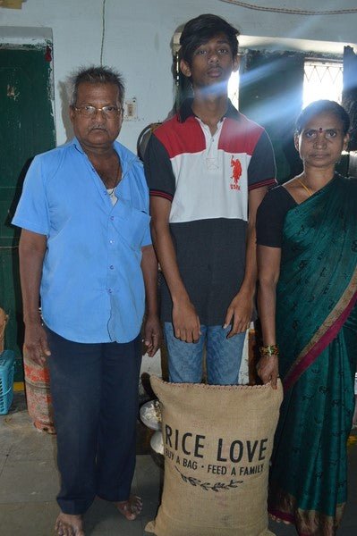 Anthaiah Anthati Family #1940 - Rice Love