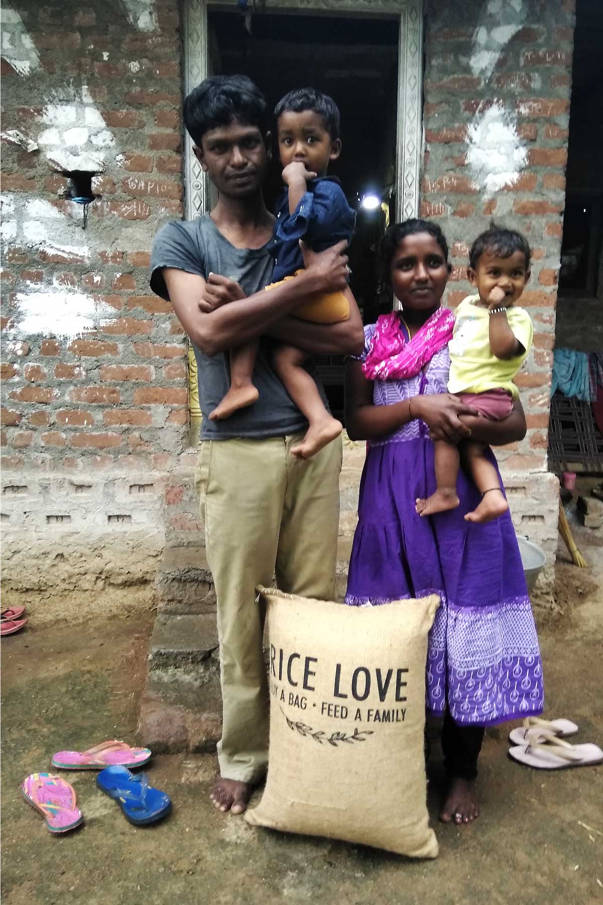 Ashok Akunuri Family #2000 - Rice Love