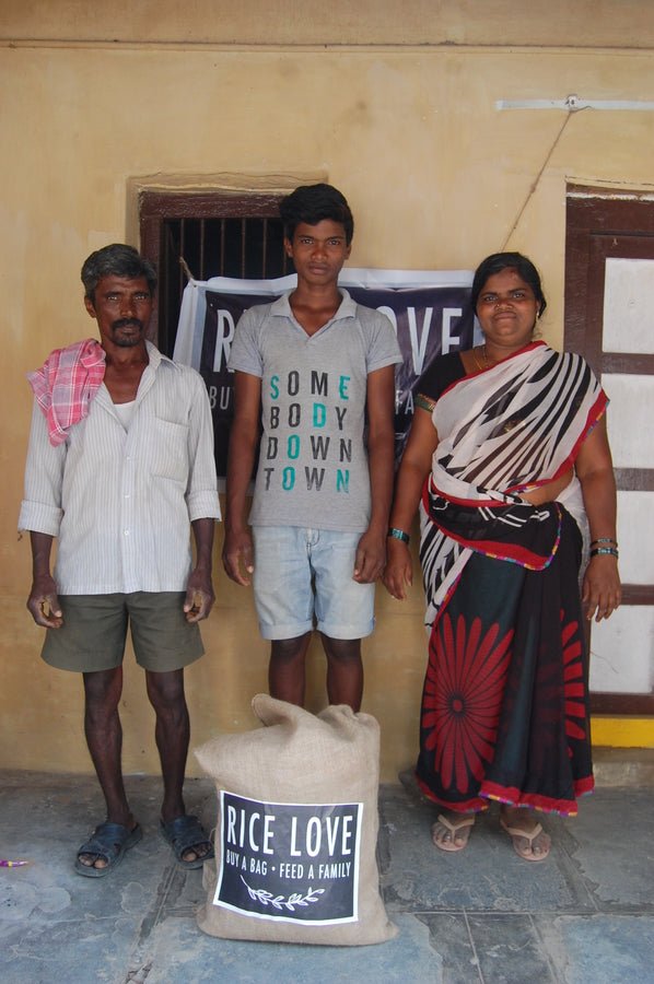 Babu Rao Mangam Family #1635 - Rice Love