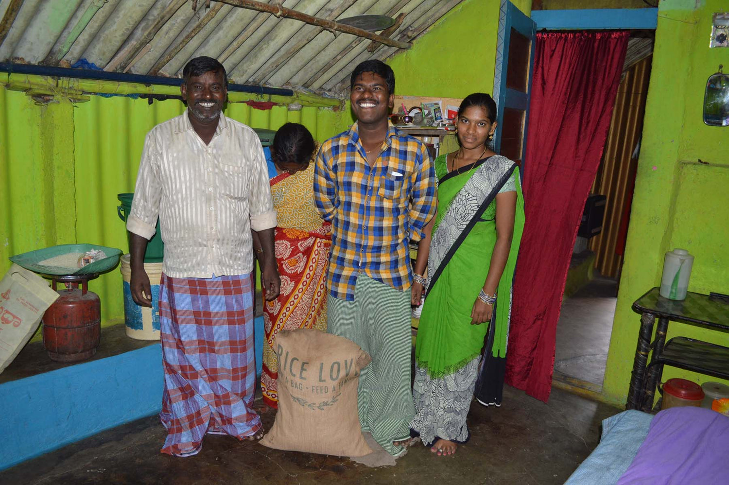 Bade Saheb Family # 555 - Rice Love
