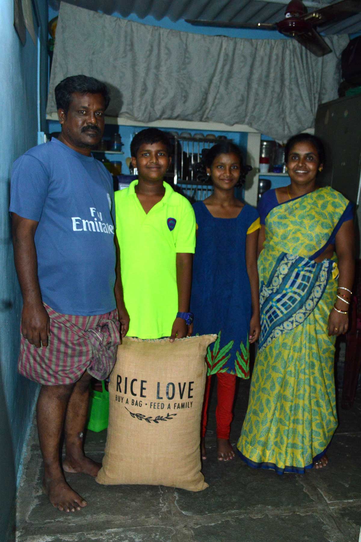 Bakka Raju Family #779 - Rice Love