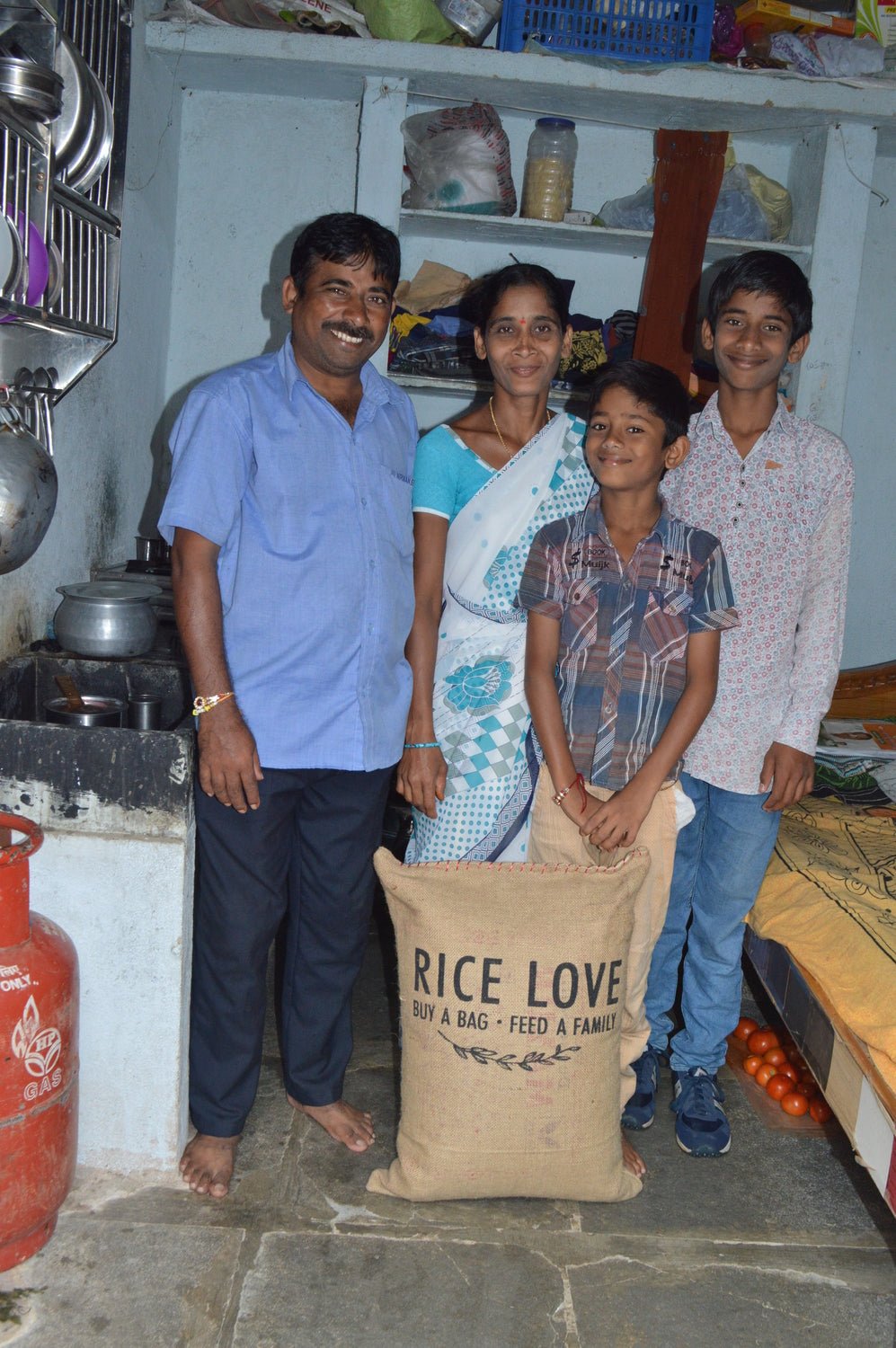 Bala Mallu Muthyam Family #1468 - Rice Love