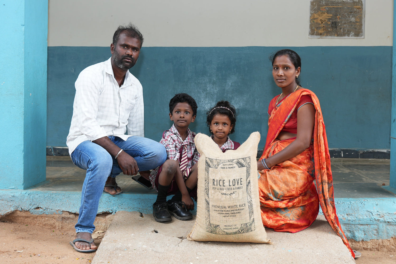 Balaraju Rajam Family #3447 - Rice Love