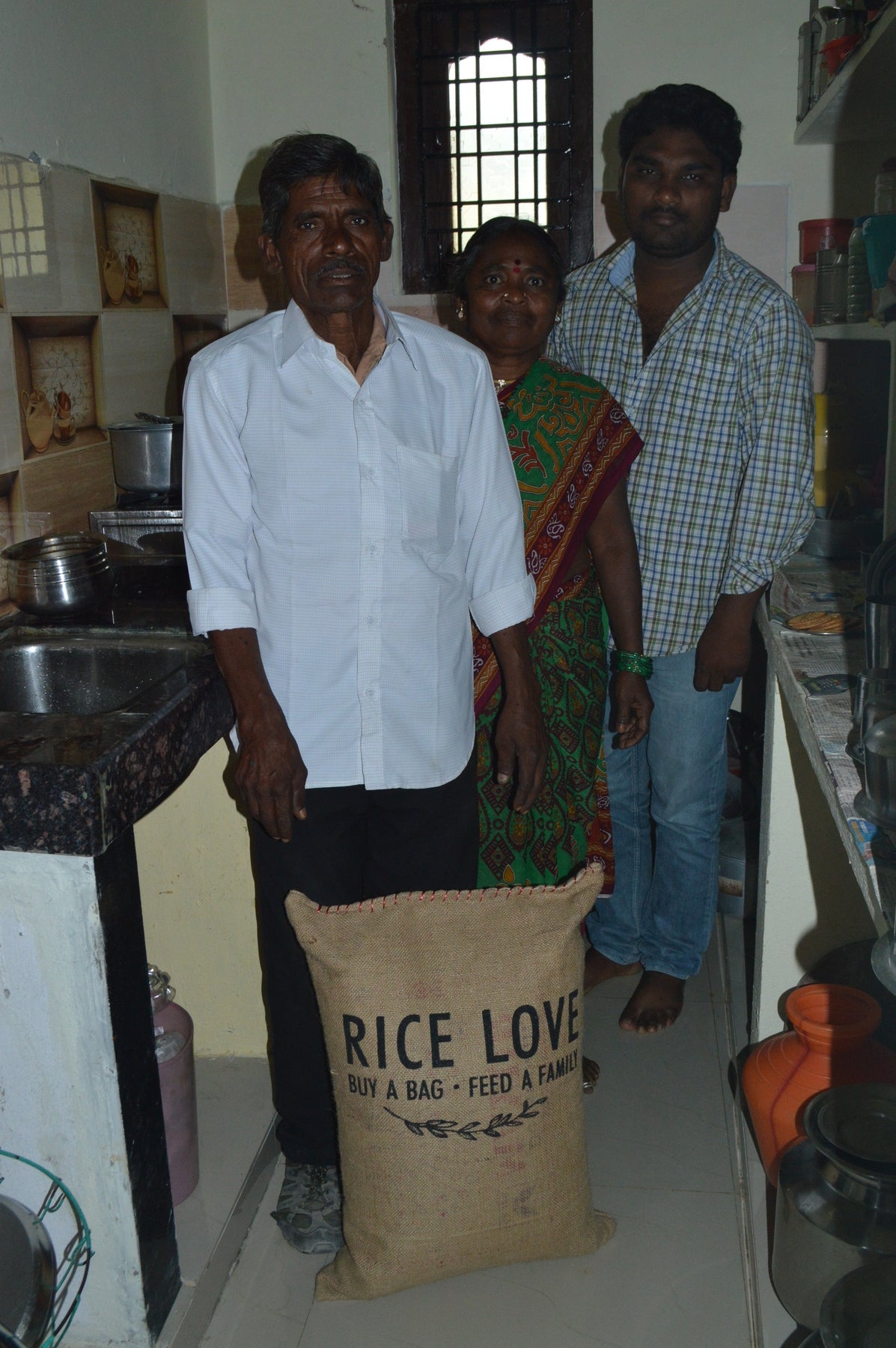 Balaswamy Akula Family #1456 - Rice Love