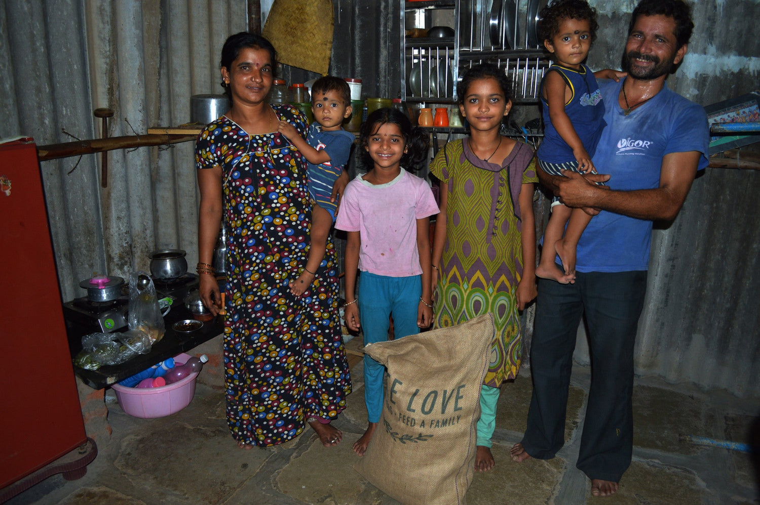 Balu Medavath Family #209 - Rice Love