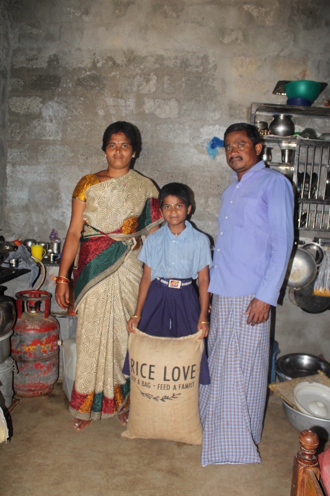 Banda Punamchander Family #1380 - Rice Love