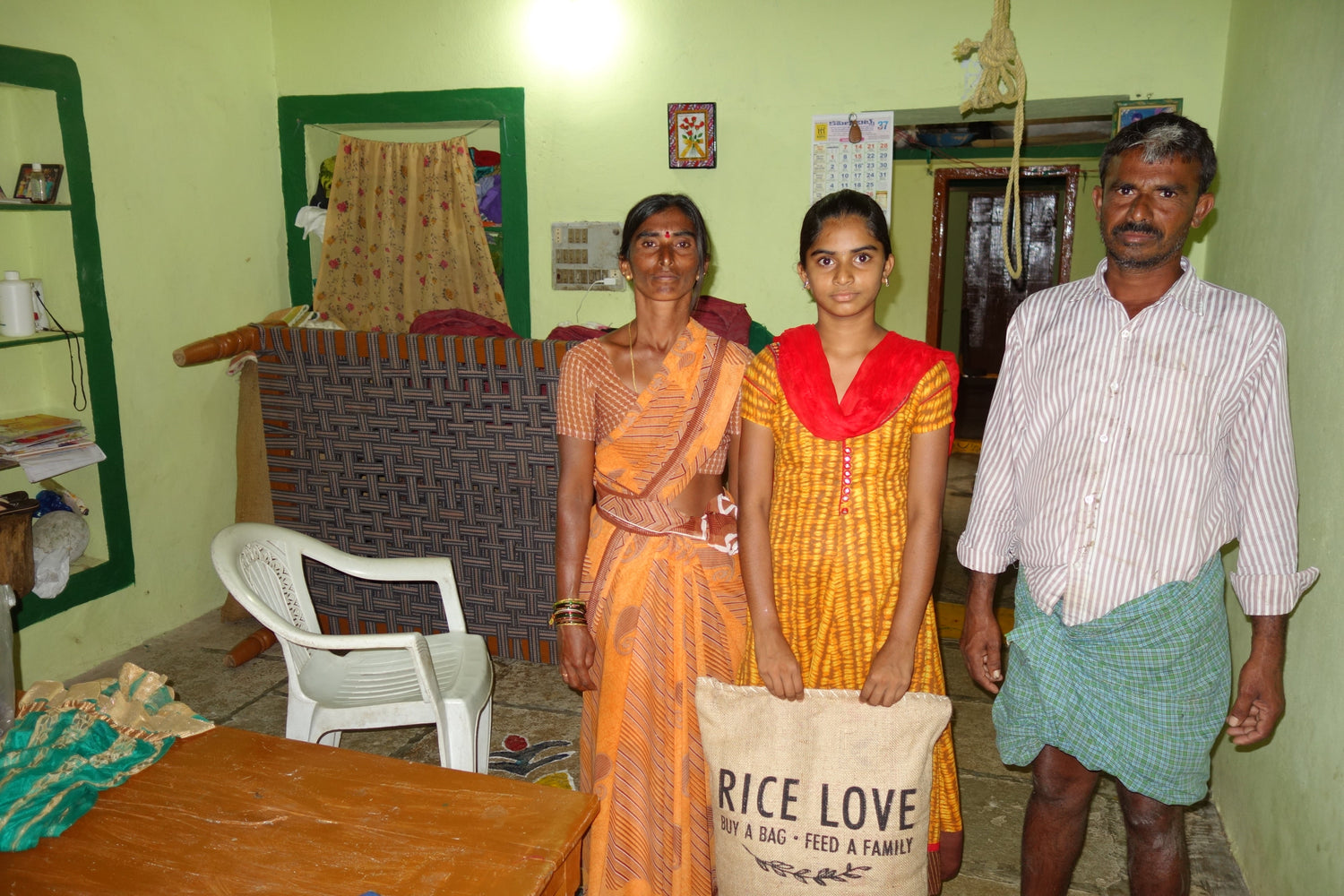 Bashaboina Ailaiah Family #1039 - Rice Love