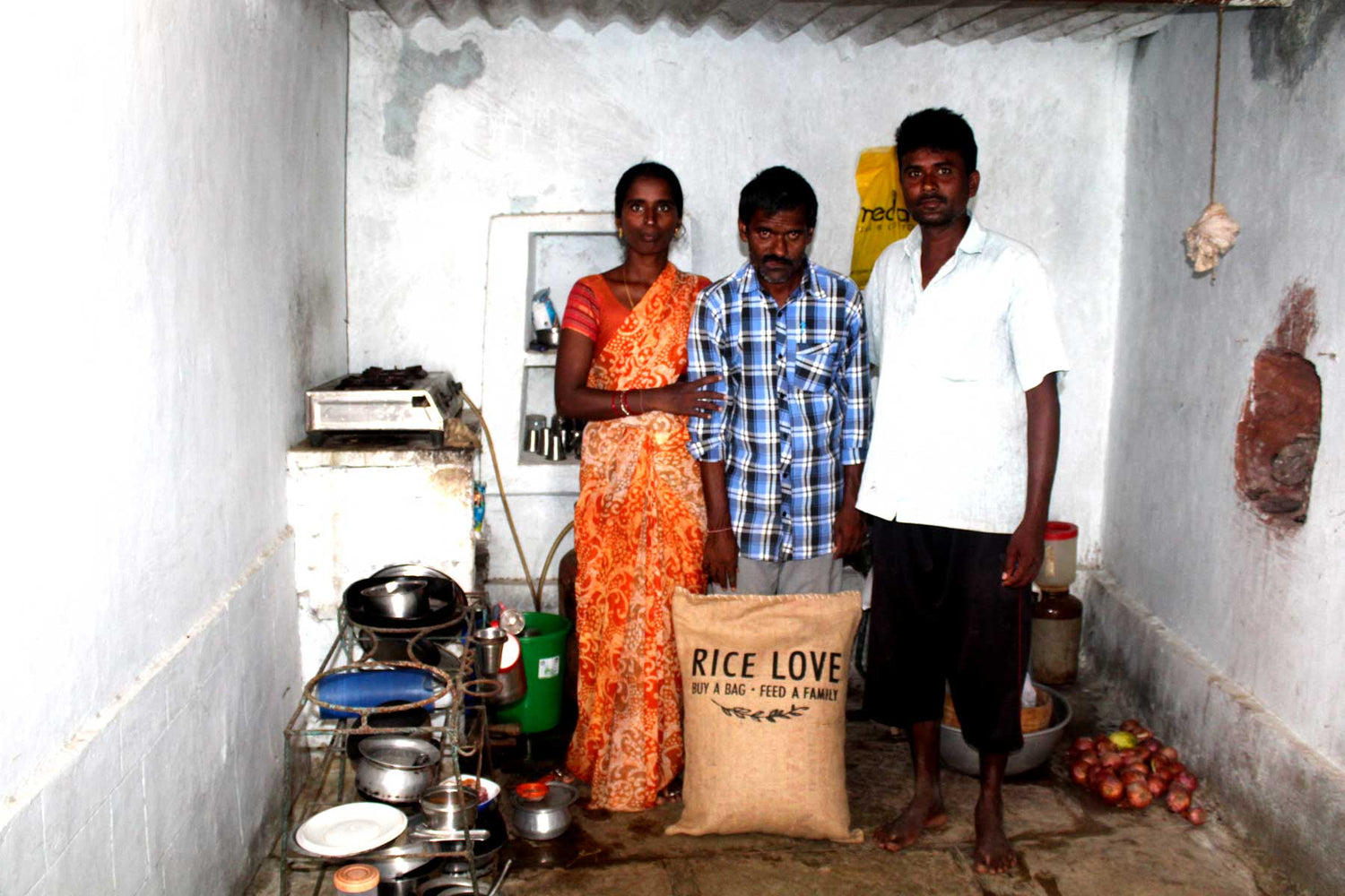 Bashaboina Sujatha Family #1012 - Rice Love