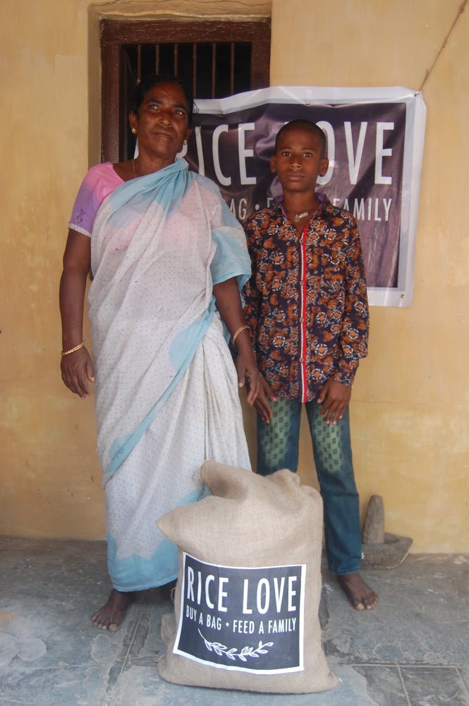 Bhagyalakshmi Nakka Family #1658 - Rice Love