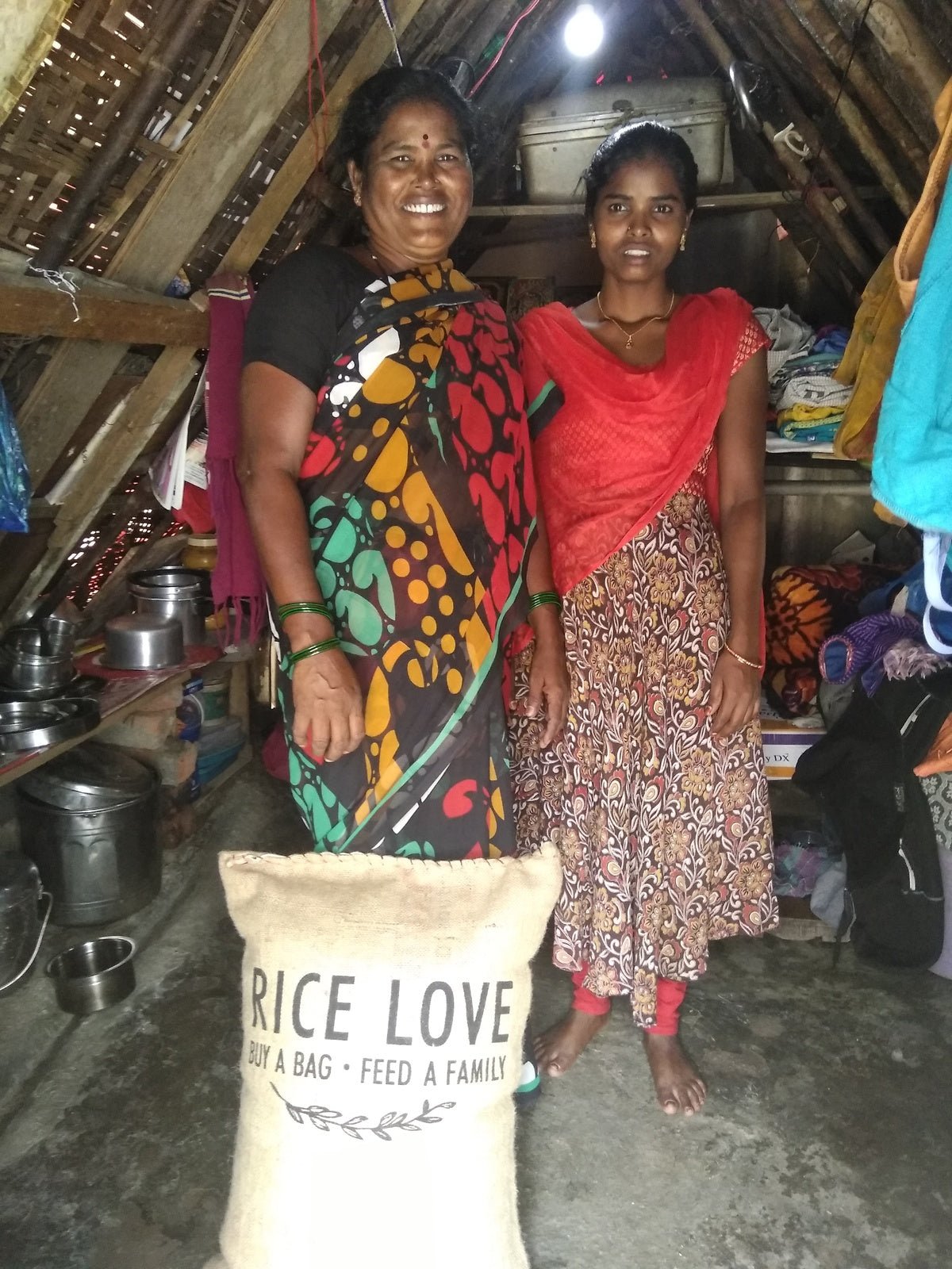 Bhagyamma Satthi Family #1282 - Rice Love