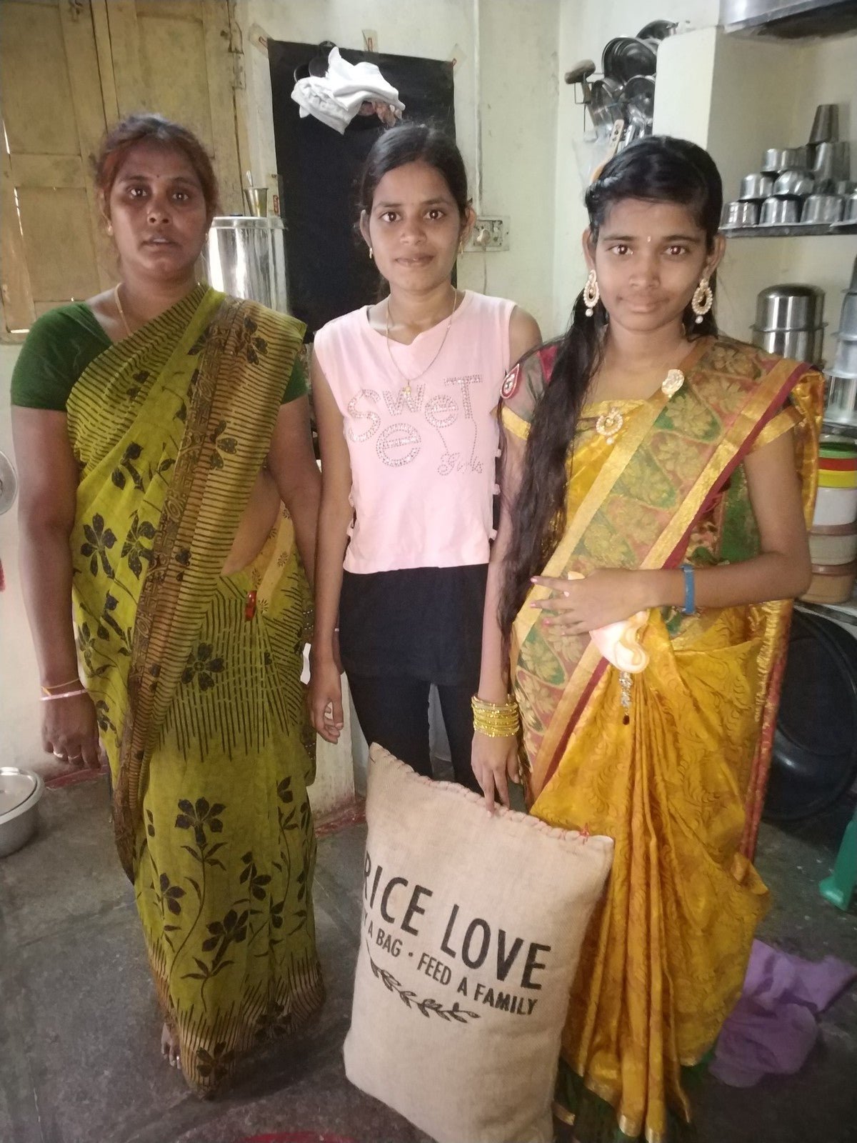 Bharathi Athimala Family #1445 - Rice Love