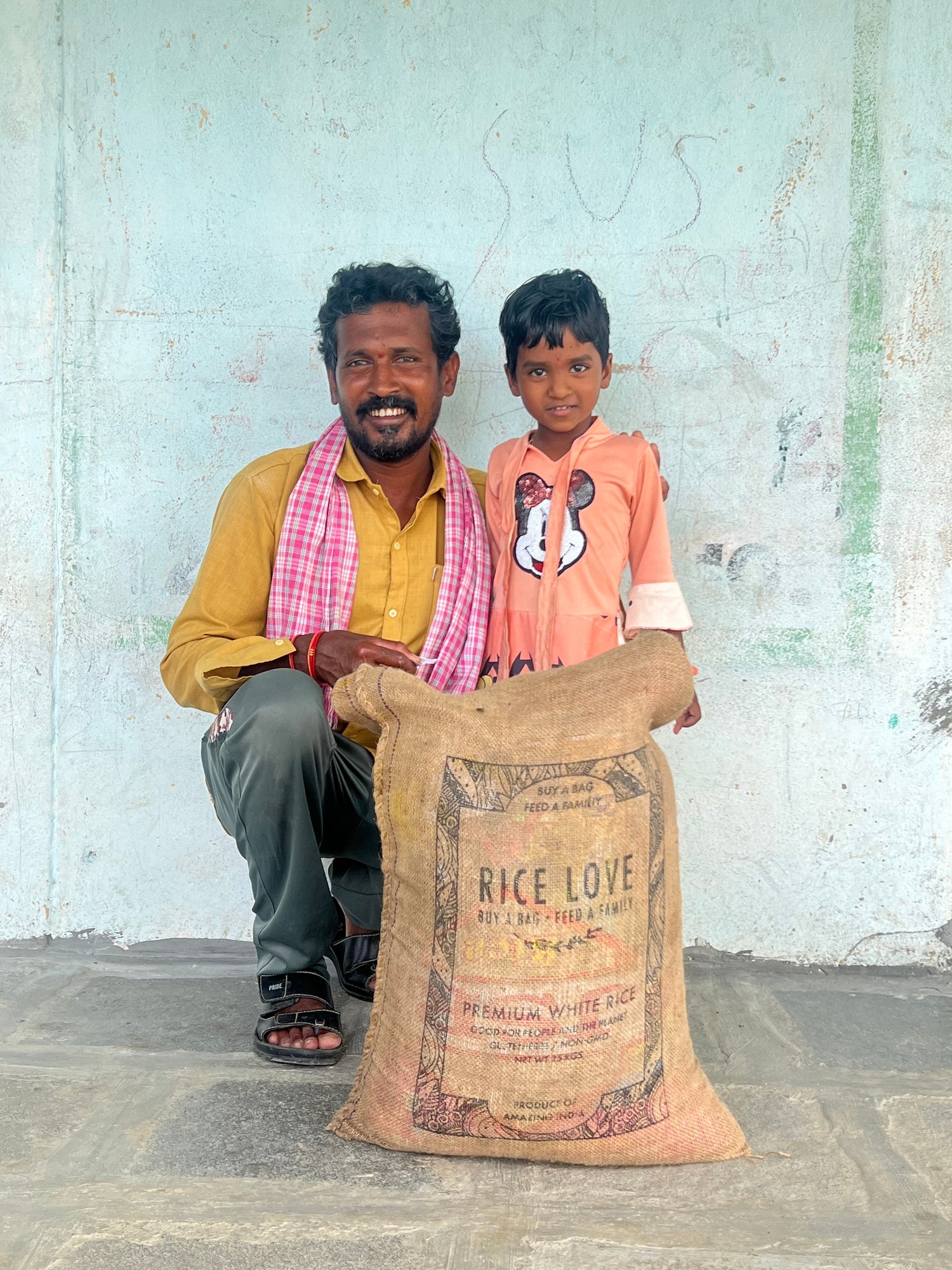 Bheemarapu Pratheesha Family #3605 - Rice Love