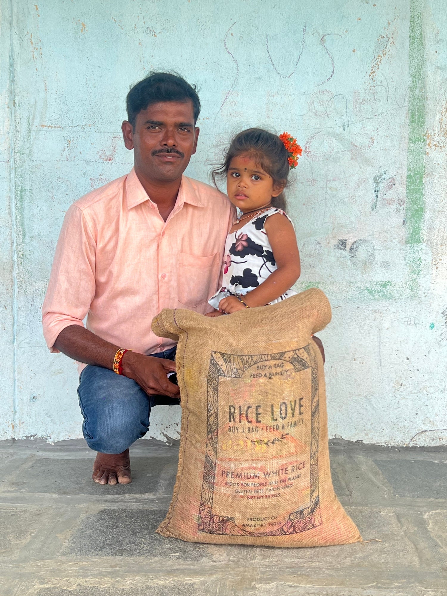 Bheemarapu Pratheesha Family #3606 - Rice Love