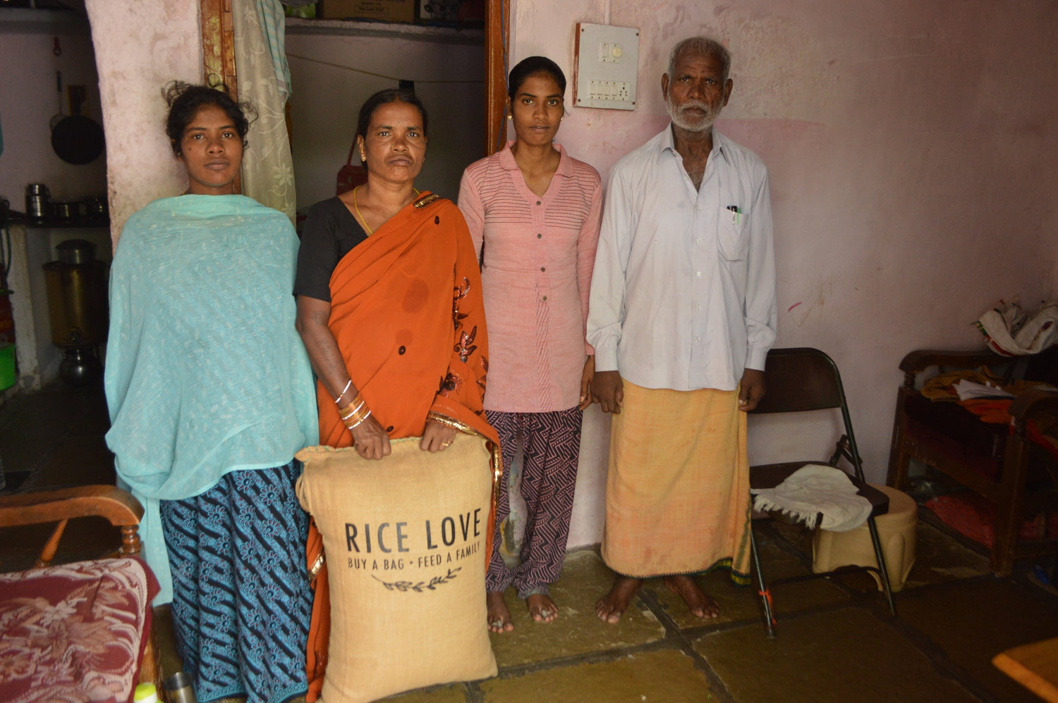 Bhonagiri Ramulu Family #937 - Rice Love