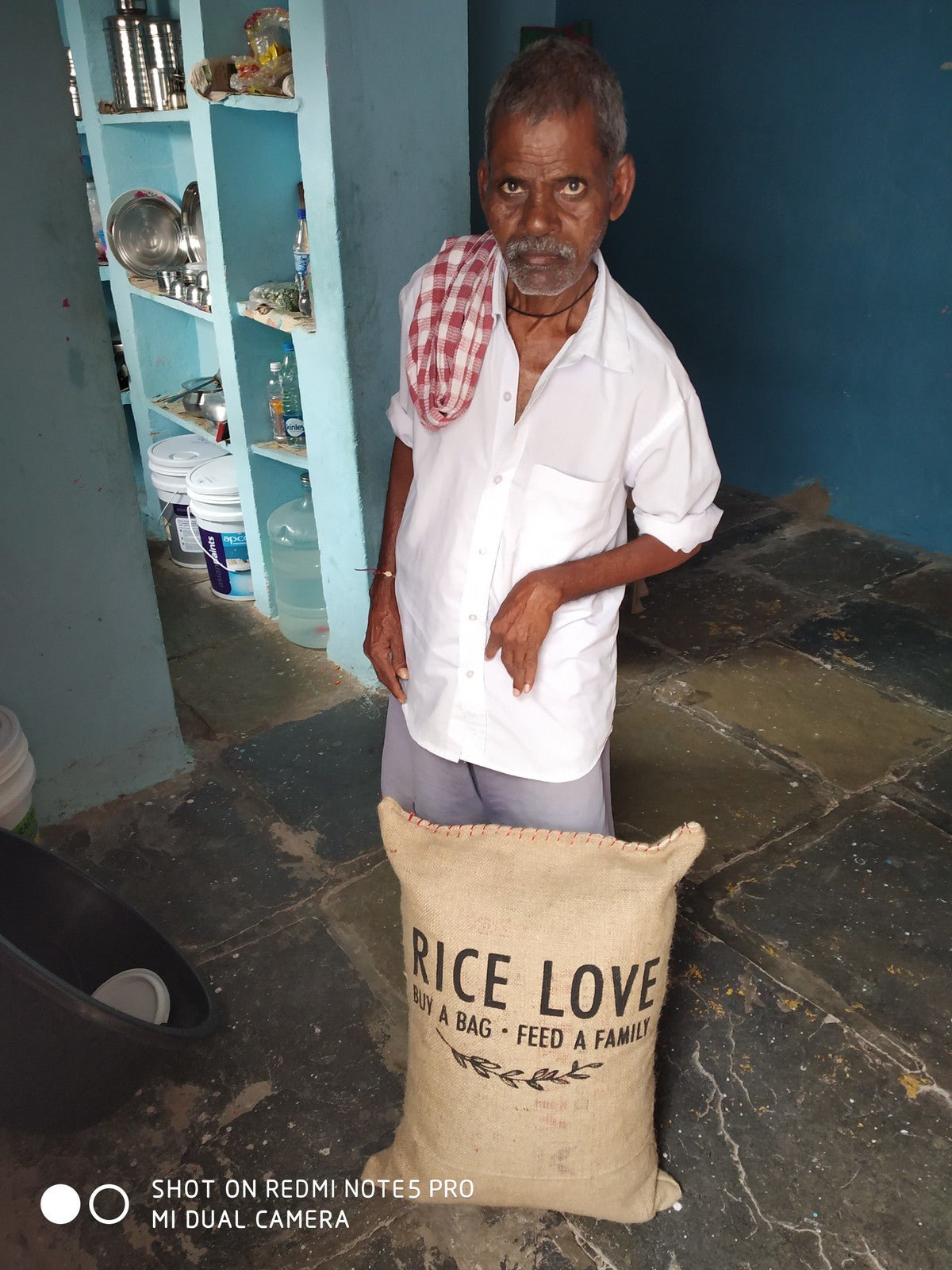 Bhupathi Yellaiah Family #1160 - Rice Love