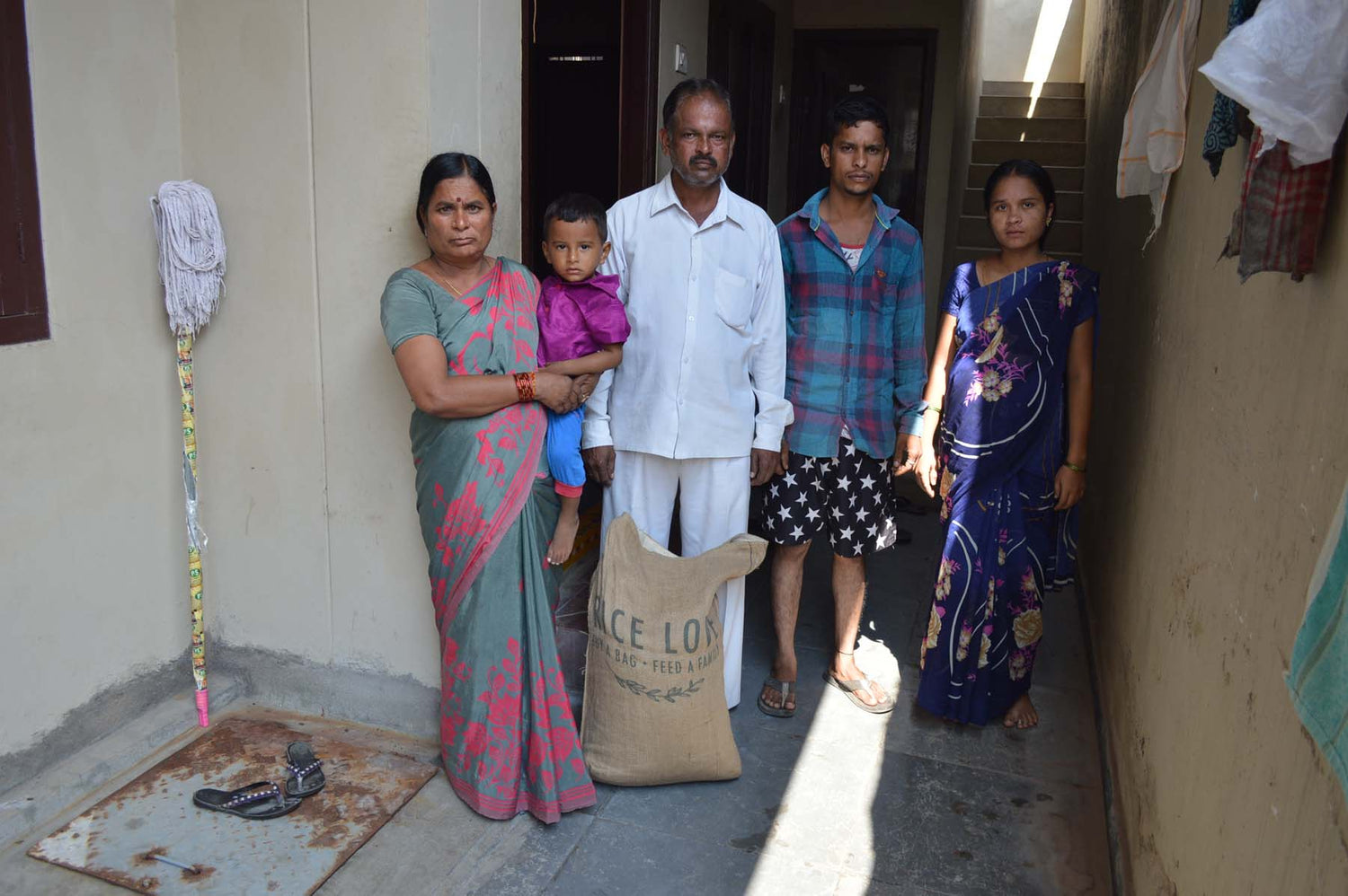 Bikshapathi Darovath Family #487 - Rice Love