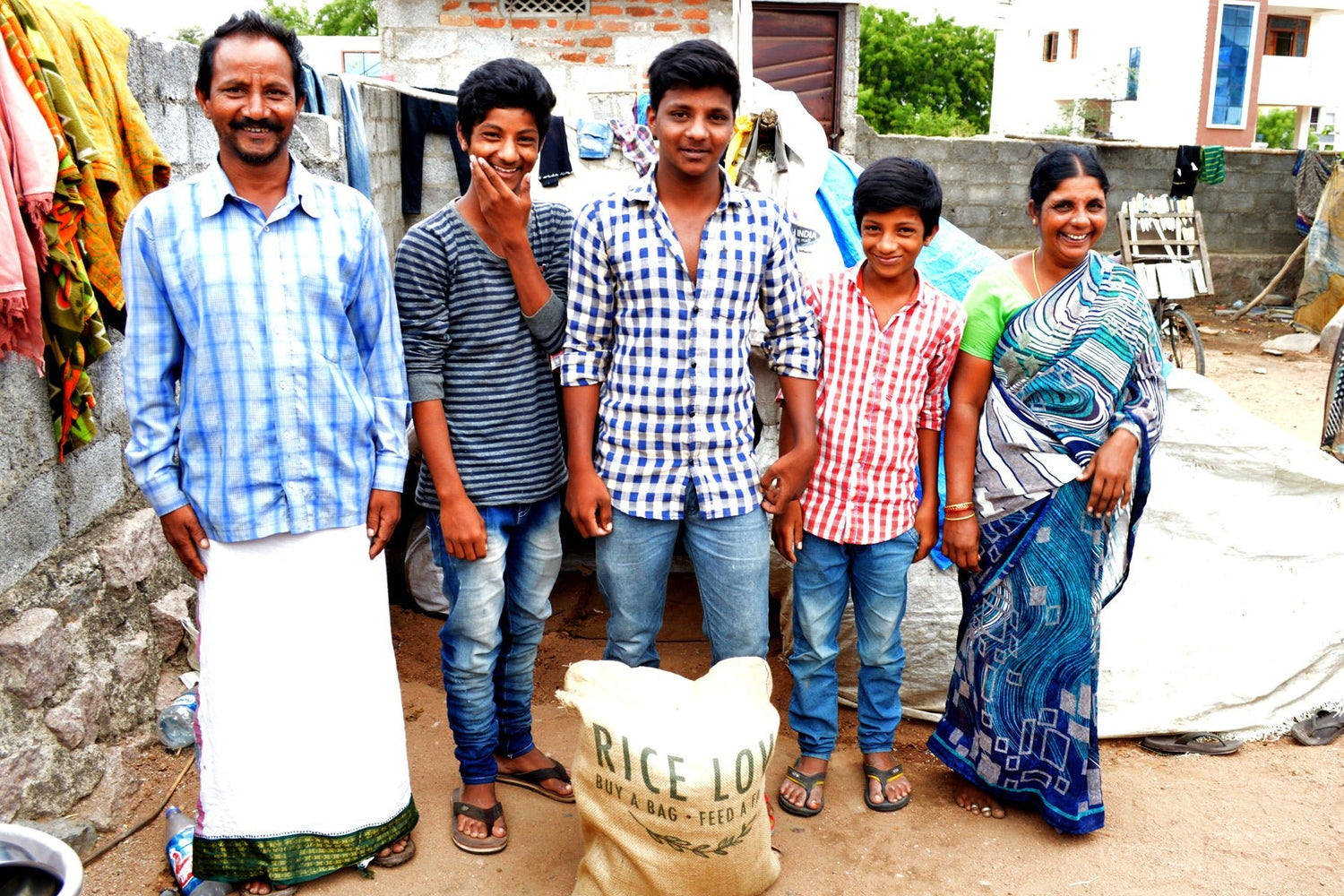 Bikshapathi Kondapalli Family #230 - Rice Love