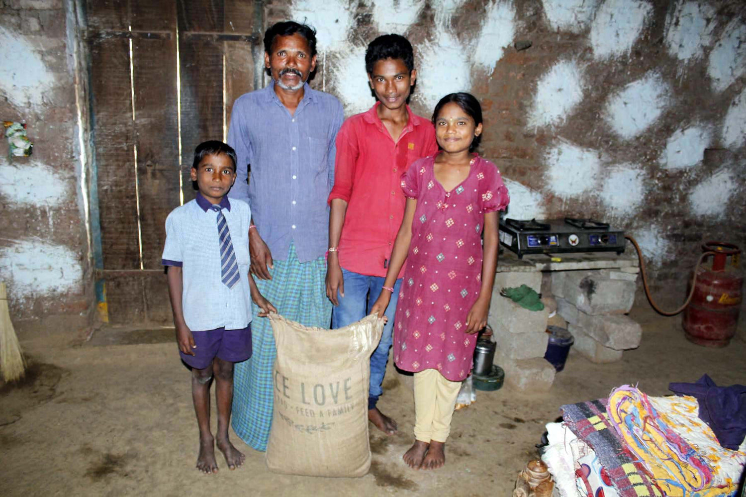 Bikshapathi Odyarapu Family #530 - Rice Love