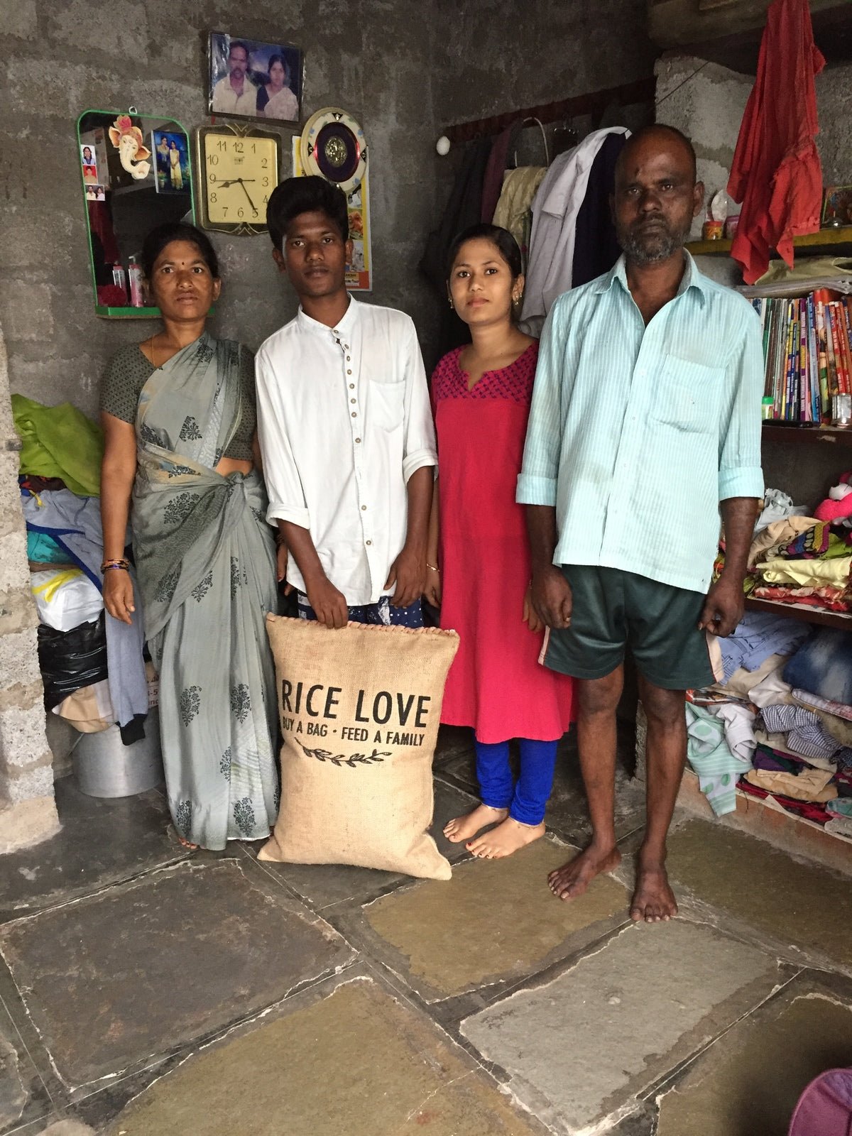Bingi Raju Family #1179 - Rice Love