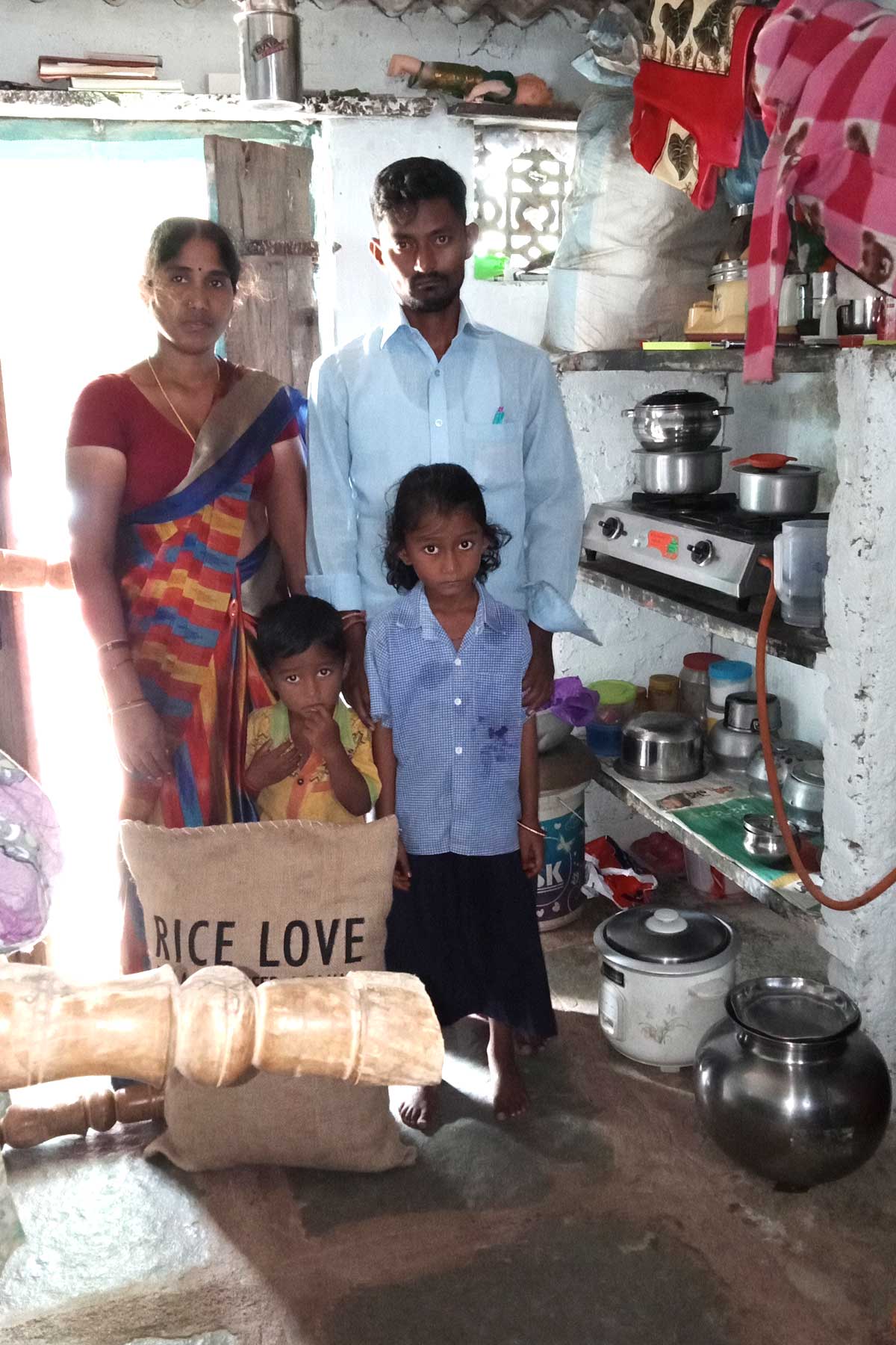 Bixapathi Chilupaka Family #1228 - Rice Love