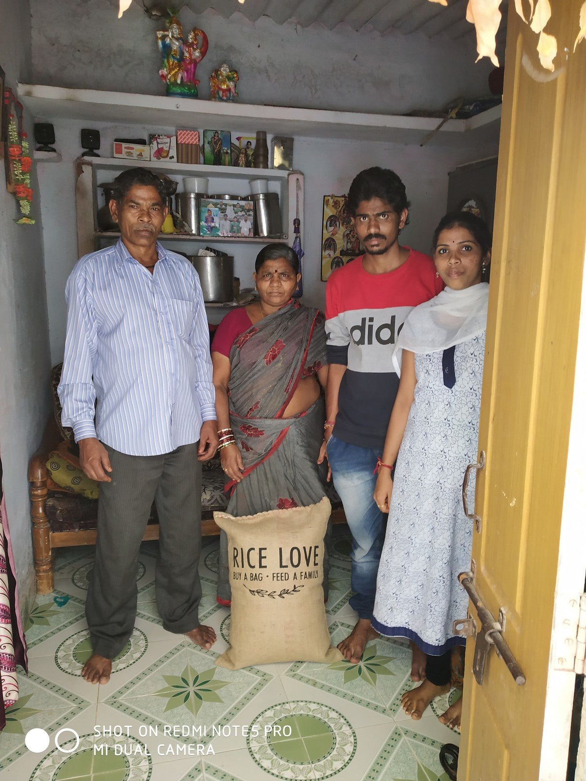 Boddu Ramulu Family #1155 - Rice Love