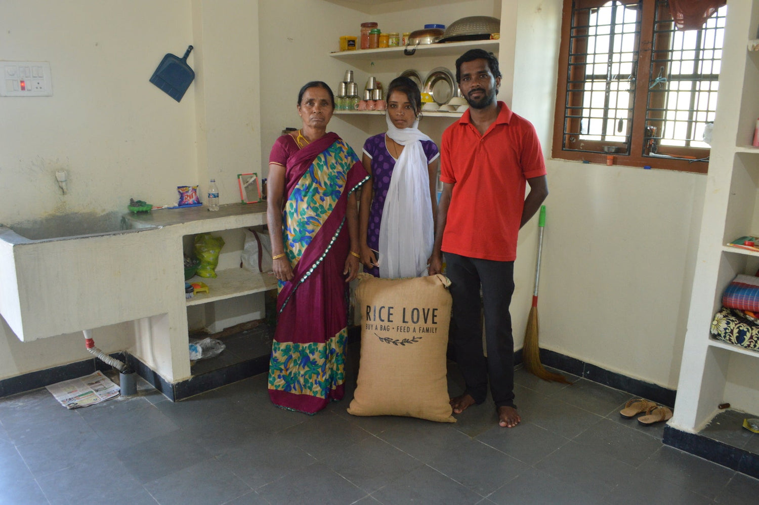 Boddy Satyamma Family #852 - Rice Love