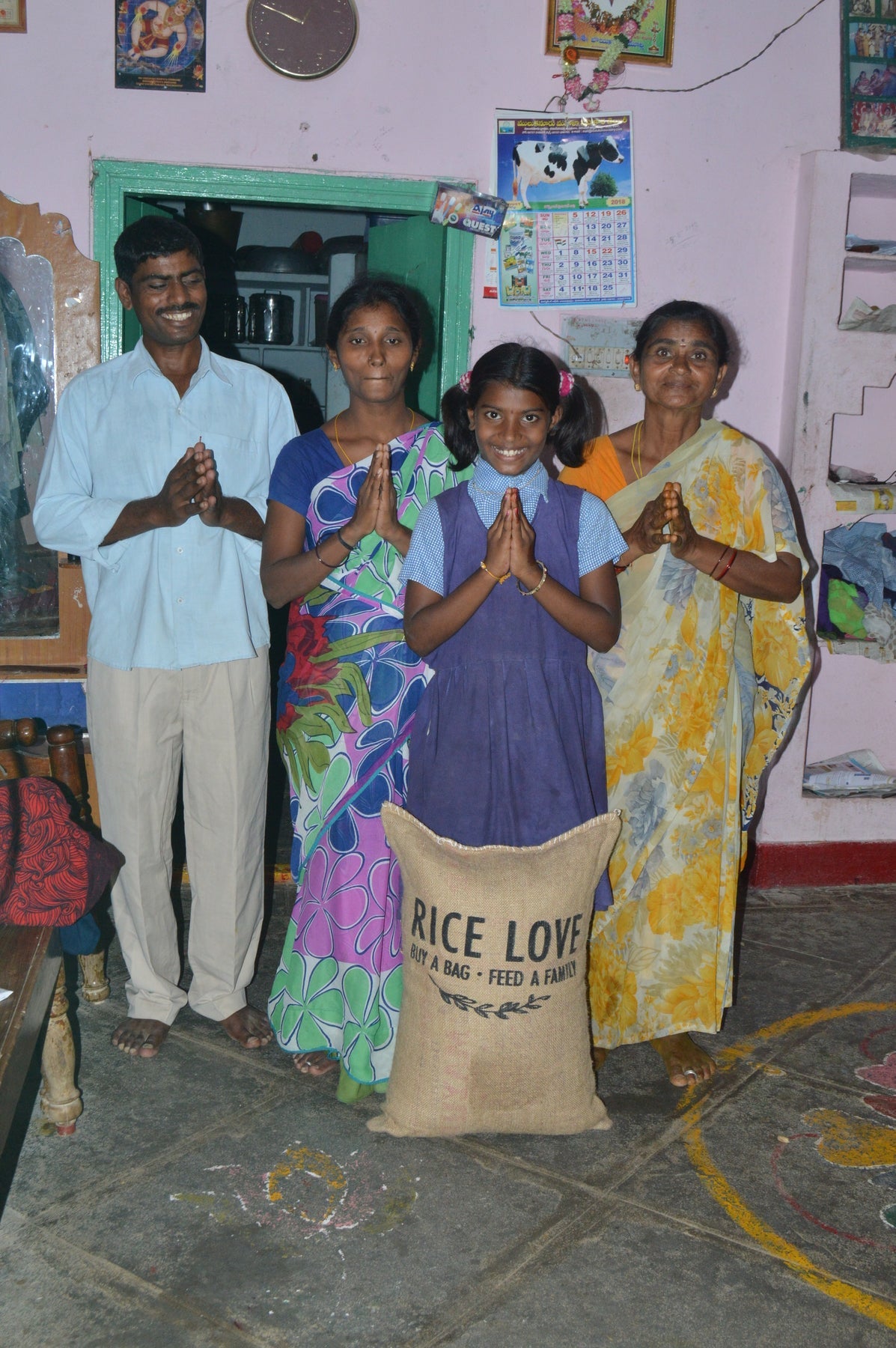 Boini Kumaraswamy Family #1373 - Rice Love