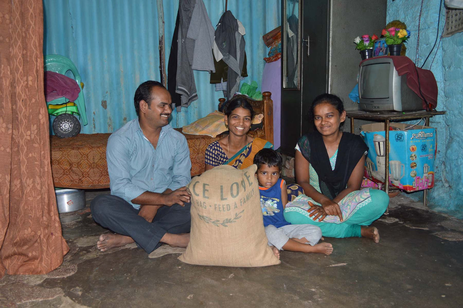 Bomma Venkatesh Family #561 - Rice Love